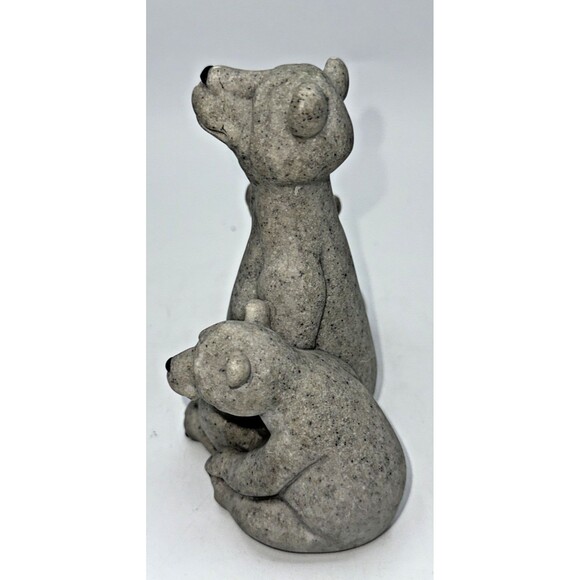 Vintage Quarry Critters Billy & Friends 3 Sad looking Bears Figurine 5.5”x6.5” - Picture 7 of 13